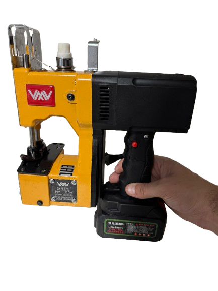 Masina de cusut saci portabila GK-9-12/B cu acumulator